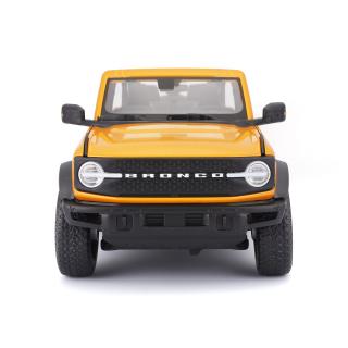 Offre de la semaine: <br>Ford Bronco 2021, ohne Türen (badlands) orange Maisto 1:18 Metallmodell<br>Valable jusqu`au 10.05.2024 ou dans la limite des stocks disponibles!